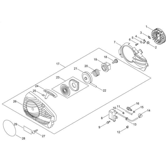 Starter Magneto For Echo Cs Wes Chainsaw L S Engineers