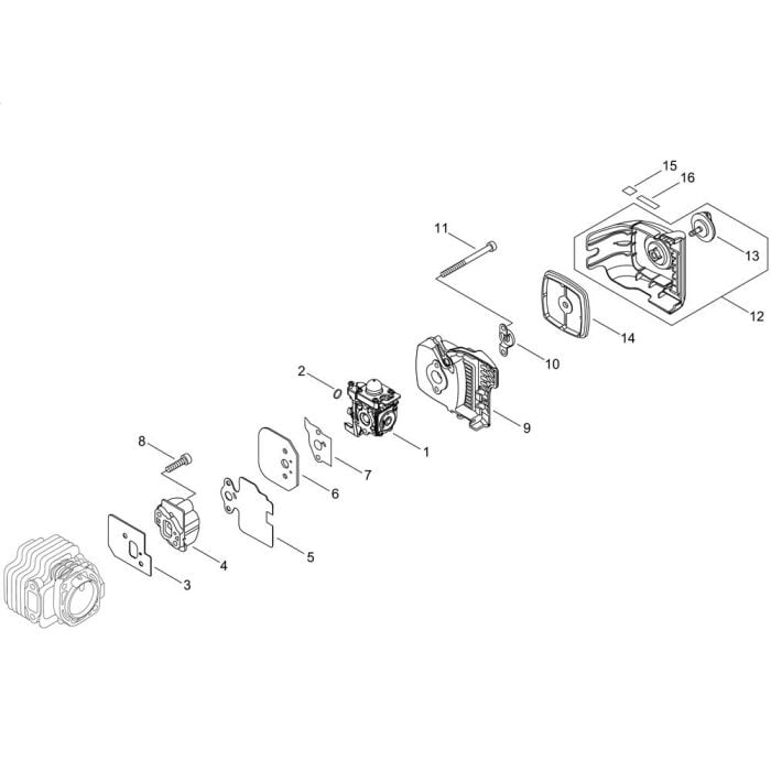 Air Cleaner Carburettor For Shindaiwa DH232ST Hedgetrimmer L S Engineers