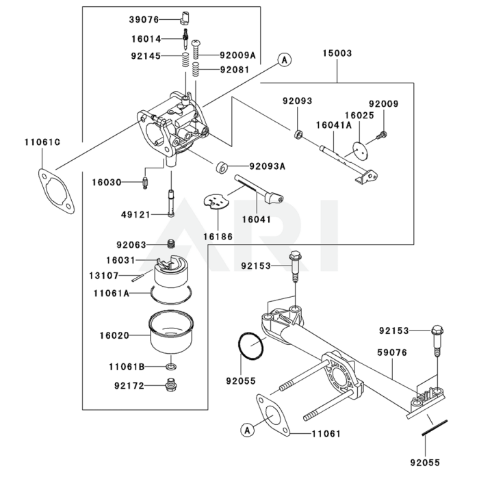 Carburettor For Kawasaki Fh V Engine L S Engineers