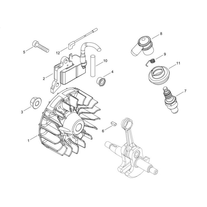 Magneto For Echo Srm Tes U Brushcutter L S Engineers