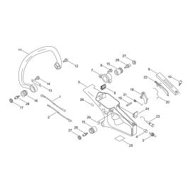 Handle For Shindaiwa Ws Chainsaw L S Engineers