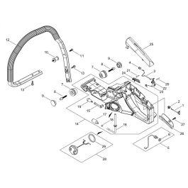 Handle For Shindaiwa 501SX Chainsaw L S Engineers