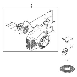 Rewind Starter For Stihl Bg Leaf Blower L S Engineers