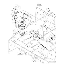 Fuel System Assembly 1 For Bomag BW 120 AD 5 CC Roller L S Engineers