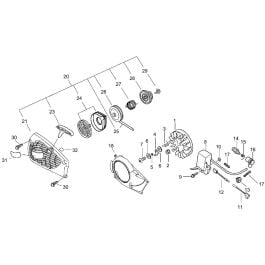 Starter Magneto For ECHO CS 350TES Chainsaw L S Engineers