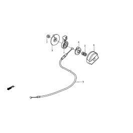 Throttle Lever Assembly For Honda HRD536K4 QXEH Mower L S Engineers