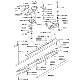 Case Cutter For Kawasaki Khs A Hedge Trimmer L S Engineers