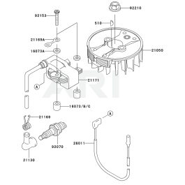 Electric Equipment For Kawasaki Khs B Hedge Trimmer L S Engineers