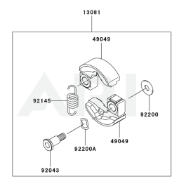 P T O Equipment For Kawasaki Ktf Ac String Trimmers L S Engineers