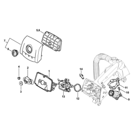 Air Filter Manifold For Stihl Ms T Chainsaw L S Engineers