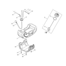 Fuel Tank For Echo Pas Es Multi Tool Power Unit L S Engineers