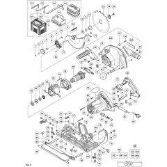 Spare Parts And Part Diagrams For The Hikoki C7UY Circular Saw L S