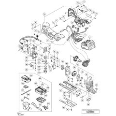 Spare Parts And Part Diagrams For The Hikoki Cj Db Cordless Jigsaw