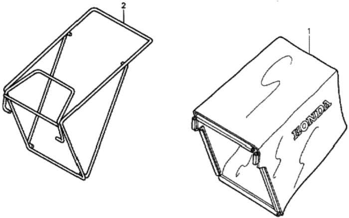 Grass Bag for Honda HRG536C1 - PDE/A Lawn Mower