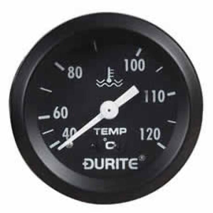 Mechanical Water Temperature Gauge with 12' Capillary - 52mm - Each - 0