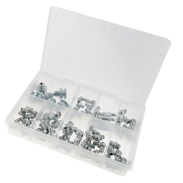 Assorted Grease Nipples Imperial BSP & UNF (60 Pieces) | L&S Engineers