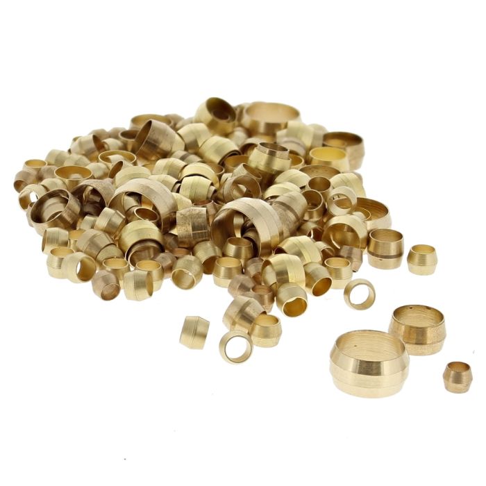 Brass Olives, Pack L&S Assorted 150 Engineers of 5/32\