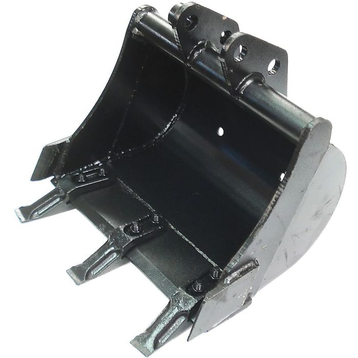 24" Bucket c/w Teeth for Bobcat E14 X322 Mini Excavators | L&S Engineers