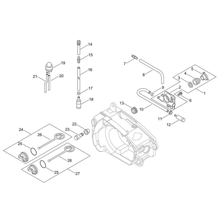 Oiler for Shindaiwa 269TS Chainsaw | L&S Engineers