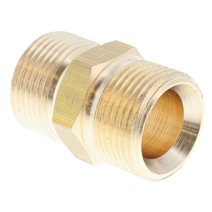 M22M x M22M Thread Male Connector / Coupling | L&S Engineers