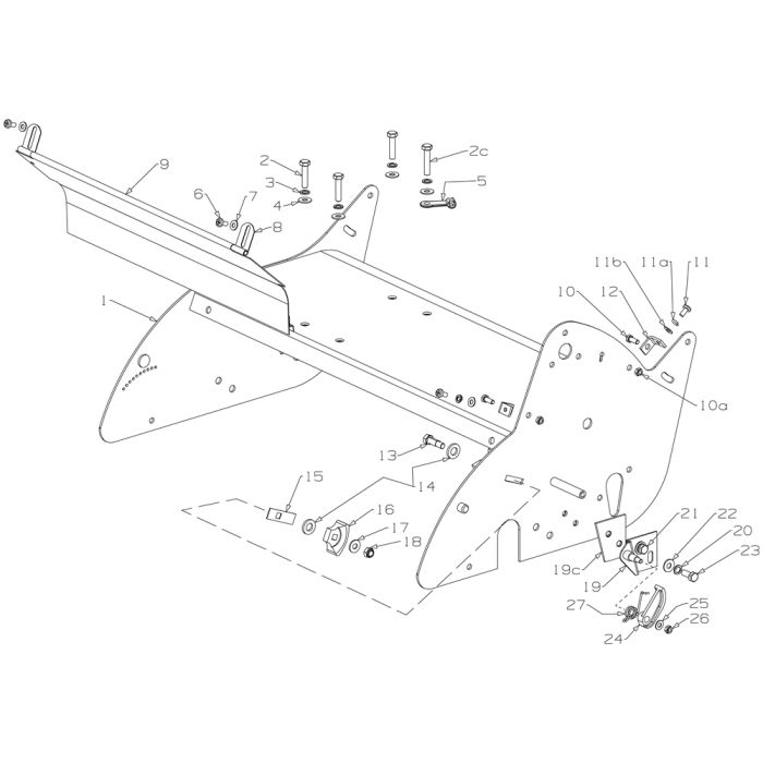 Chassis Assembly for Masport 660 24