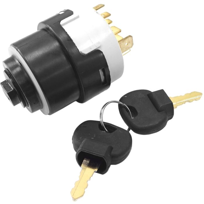 3 Position Ignition Switch fits JCB 1CX, 2CX Digger c/w 2 x 14603