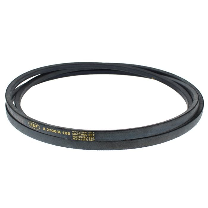 A105 Smooth Rubber Drive V-Belt - Circ.105