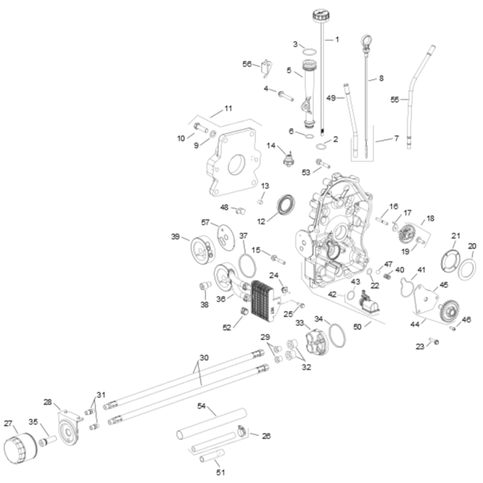 Lubrication for Kohler CH730LP Engines | L&S Engineers