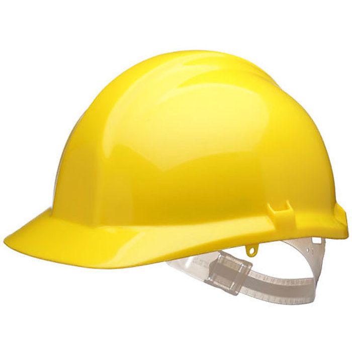 1125 Safety Helmet HDPE Material c/w Slip headband & Terylene Cradle ...