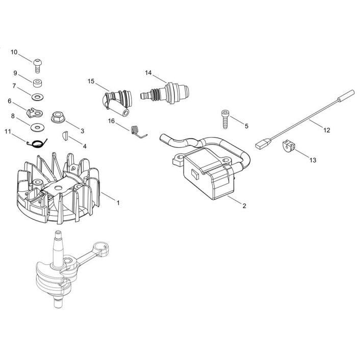 Magneto for Shindaiwa DH232ST Hedgetrimmer | L&S Engineers