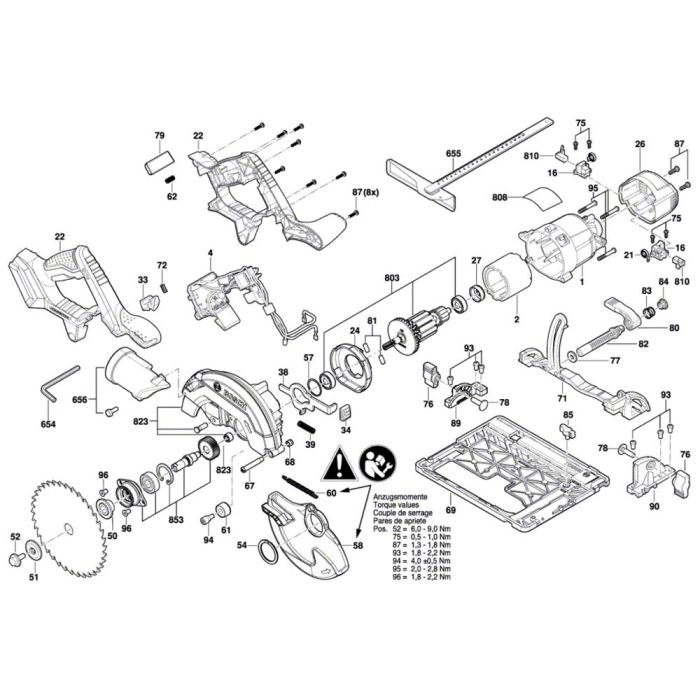 Ryobi circular saw online parts