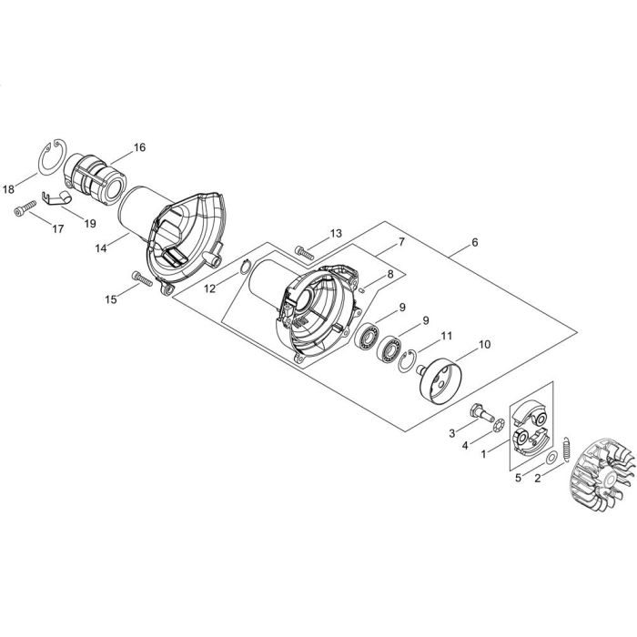 Clutch for ECHO HCA-2620ES-HD Hedgetrimmer | L&S Engineers