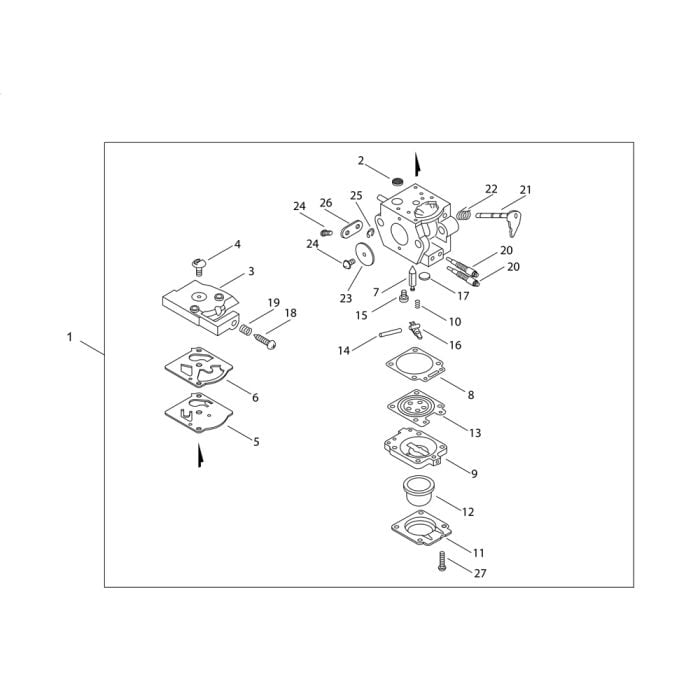 Carburetor for ECHO PB580 Backpack Blower L&S Engineers