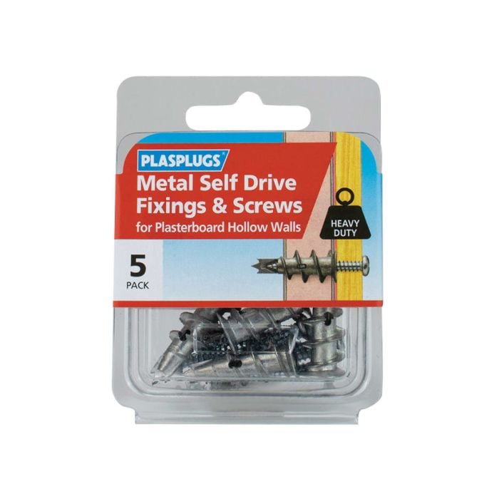 Metal Self Drive Fixings & Screws Pack of 5 | L&S Engineers