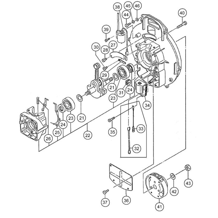 Magneto for Tanaka TBL4600 Blower | L&S Engineers