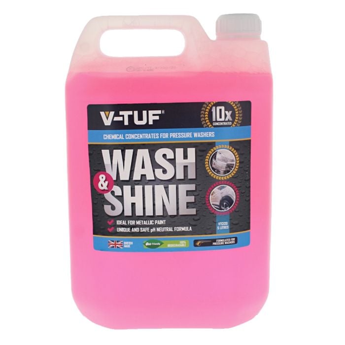 Pink Wash & Shine Retainer, Noncaustic X10 Concentrated, Biodegradable ...