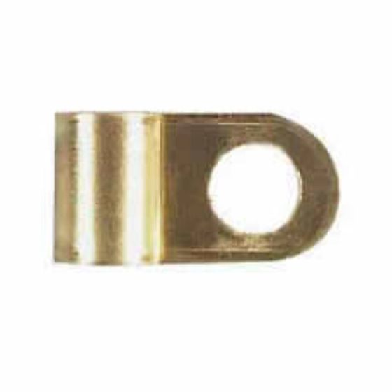 Brass Heavy Duty Ring Terminal - 9.50mm Hole for 7.90mm Dia Conductor PK25 - 0-002-62