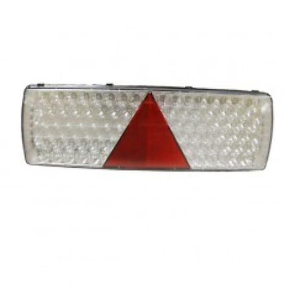 6 Function LED Commercial Trailer Rear Combination Lamp - Stop/Tail/DI/Fog/Ref/SM - 24V - LH - Each - 0-079-51