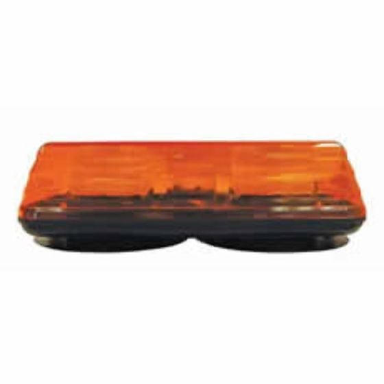 Amber LED Light Bar with Magnetic Fixing - 12-48V - Each - 0-443-75