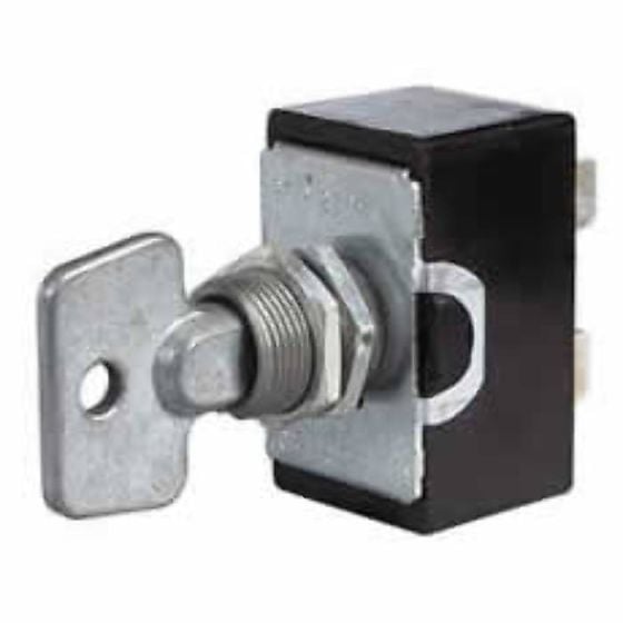 Double-Pole On/Off Switch with Metal Key - Each - 0-495-60