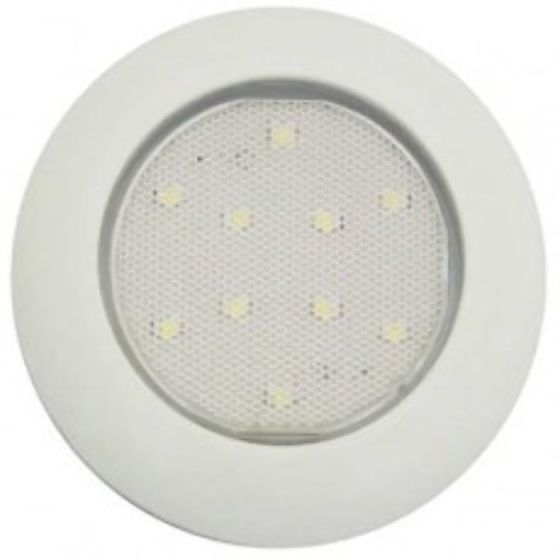 Slim Circular Interior Lamp - 12/24V - Each - 0-668-11