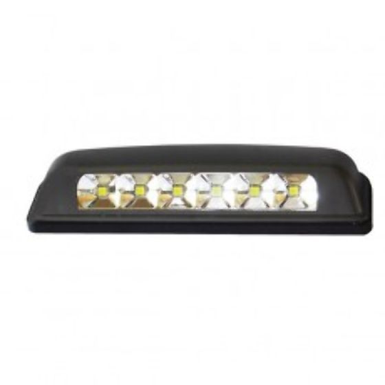 Exterior LED Lamp 10-30V 6-LED exterior lamp. Polycarbonate housing and lens - Each - 0-668-66