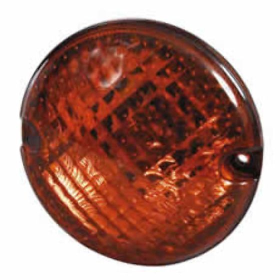 Rear Indicator Lamp with Econoseal Plug - 95mm diameter, 12V 21W Bulb - Each - 0-768-18