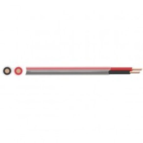 Siamese Twin-Core PVC Red/Black Battery Cable - 2 x 35mm x 50m - 0-975-35