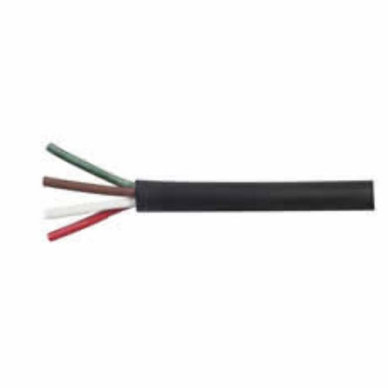 4 Core Thin-Wall PVC Trailer Cable - 1mm x 30m - 0-993-01