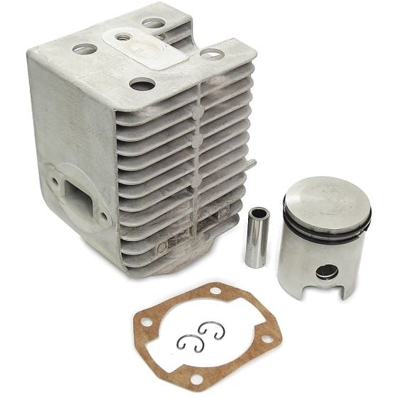 Later Type Cylinder & Piston for Wacker WM80 Engine (Oval Exhaust Port)