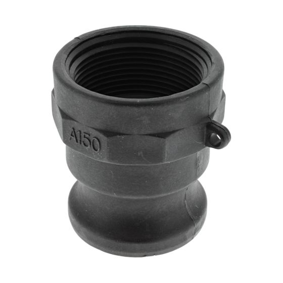 1.1/2" Type A X BSPP Female Polypropylene Camlock Couplings