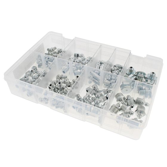 Assorted Grease Nipples Imperial UNF/BSP Assorted Box (121 Pieces)