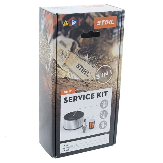 Stihl Service Kit No.12 for MS241, MS362, MS400 Chainsaws - 1140 007 4102