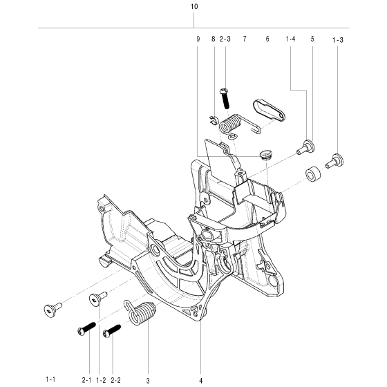 Bracket Assembly for Husqvarna 120 Chainsaw